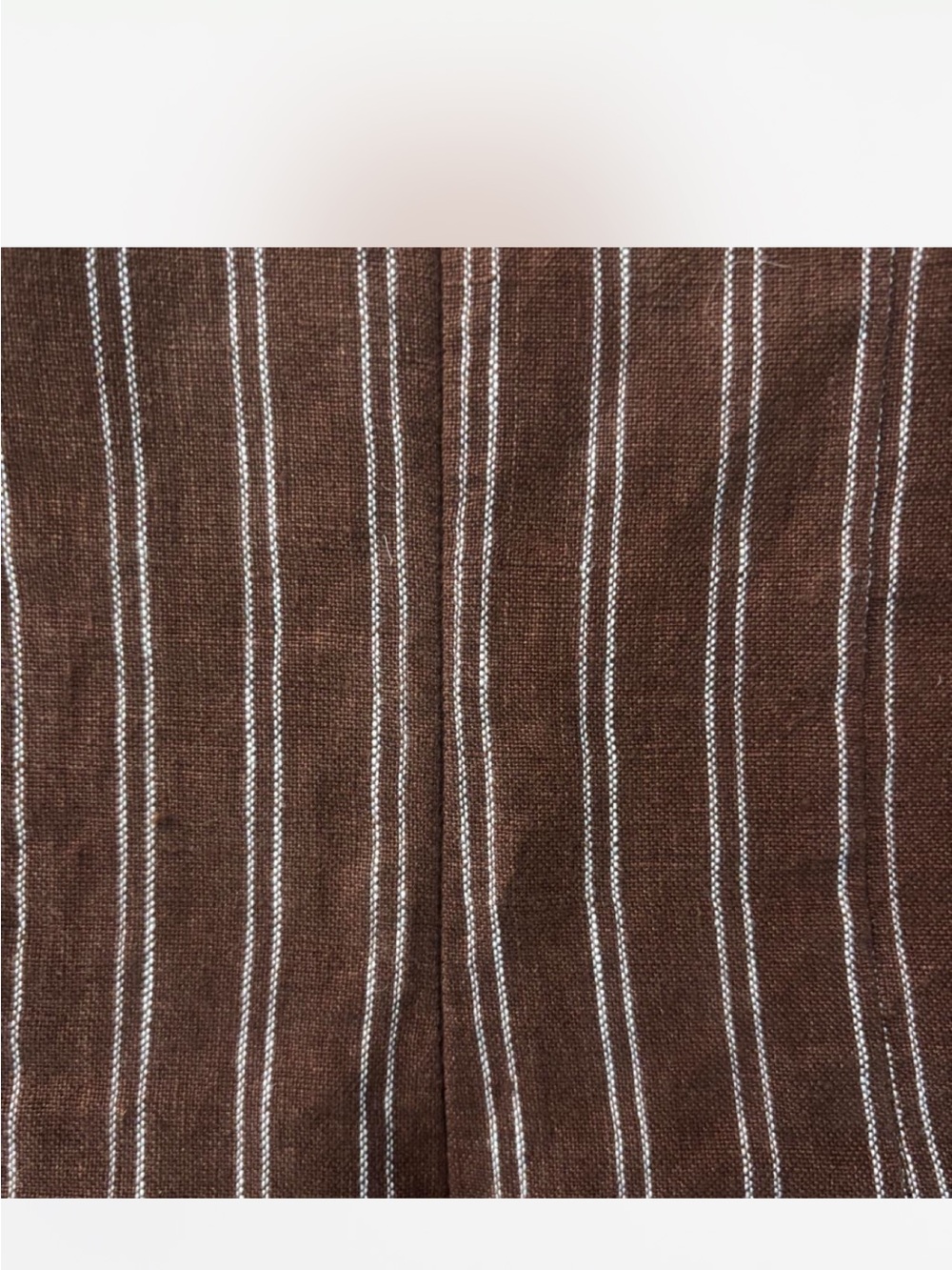 Reformation phillipa mini linen dress - brown size 0 - Picture 5 of 5